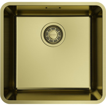 Мойка OMOIKIRI OMI 43-U/I ULTRA-LG нержавеющая сталь/светлое золото