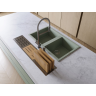 Смеситель OMOIKIRI KANTO-2 PLUS-SB-LG-BL латунь/светлое золото/черный 4994461